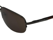 Load image into Gallery viewer, Timberland Sunglass Mens Brown Rimless Metal Aviator, Solid Brown Len TB7113 12G