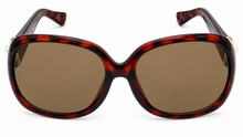 Load image into Gallery viewer, Esprit Womens Sunglass Brown Square Plastic, Brown Lens 19312 532
