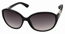 Load image into Gallery viewer, Ellen Tracy Womens Sunglass Black Plastic Rectangle, Gradient Lens ET 552. 3