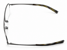 Load image into Gallery viewer, John Varvatos Mens Eyeglass Rimless Rectangle Gunmetal / Metal V115 54mm