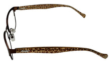 Load image into Gallery viewer, Lucky Womens Ophthalmic Soft Rectangle Metal Frame D100 Brown 52mm