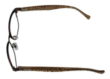 Load image into Gallery viewer, Lucky Womens Ophthalmic Soft Rectangle Metal Frame D100 Brown 52mm