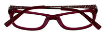 Load image into Gallery viewer, Converse Womens Burgundy Ophthalmic Soft Rectangle Plastic Frame Q020 51mm