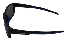 Load image into Gallery viewer, Timberland Sunglass Mens Matt Black Rectangle Plastic Blue Flash Lens TB7200 2D