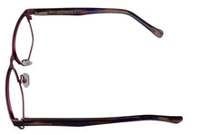 Load image into Gallery viewer, Lucky Womens Eyeglass Rectangle Stainless Steel D101 Purple Metal 53mm