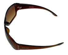 Load image into Gallery viewer, Ellen Tracy Womens Mocha Plastic Rectangle Sunglass, Gradient Lens 521 3