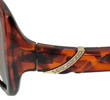 Load image into Gallery viewer, Ellen Tracy Women's Demi Plastic Rectangle Sunglass ET551 1