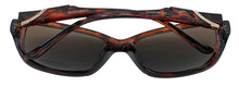 Load image into Gallery viewer, Ellen Tracy Women's Demi Plastic Rectangle Sunglass ET551 1