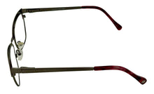 Load image into Gallery viewer, Lucky Mens Ophthalmic Burgundy Metal Cateye Frame. D108. 52mm