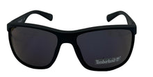 Load image into Gallery viewer, Timberland Mens Matte Black Rectangle Plastic Sunglass Smoke Lens TB7179. 2X