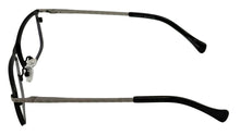 Load image into Gallery viewer, Lucky Brand Mens Black Stainless Steel Rectangle Metal Eyewear VLBD 826 49mm