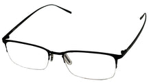Load image into Gallery viewer, Tumi Mens Black Rimless Titanium Rectangle Eyewear Frame T112 52mm