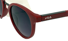 Load image into Gallery viewer, Fila Mens Soft Round Red Gunmetal Sunglass , Smoke Gradient Lens SF9280 0L29