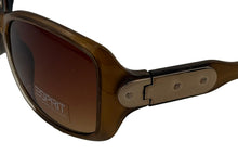 Load image into Gallery viewer, Esprit Sunglass Womens Brown Fade Rectangle Fashion, Gradient Lens 19347 535