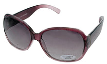 Load image into Gallery viewer, Ellen Tracy Womens Sunglass Plastic Rectangle Ombre Purple Crystal . ET 519 1