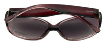 Load image into Gallery viewer, Ellen Tracy Womens Sunglass Plastic Rectangle Ombre Purple Crystal . ET 519 1