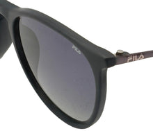 Load image into Gallery viewer, Fila Mens Soft Square Matte Black Sunglass , Smoke Polarized Lens SF9246 703P