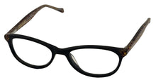 Load image into Gallery viewer, Lucky Brand Big Kids Eyeglass Black Brown Soft Rectangle Plastic D700. 50mm
