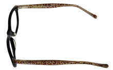 Load image into Gallery viewer, Lucky Brand Big Kids Eyeglass Black Brown Soft Rectangle Plastic D700. 50mm