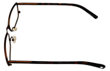 Load image into Gallery viewer, Jones New York Brown Rectangle Metal Eyewear Frame J140. 51mm
