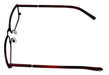 Load image into Gallery viewer, Jones New York Burgundy Rectangle Metal Eyewear Frame J140. 51mm