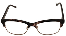 Load image into Gallery viewer, Lucky Mens Ophthalmic Soft Rectangle Pink Tortoise Gold Metal Frame. D109 55mm