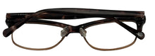 Load image into Gallery viewer, Lucky Mens Ophthalmic Soft Rectangle Pink Tortoise Gold Metal Frame. D109 55mm