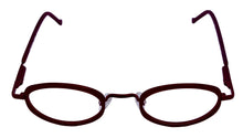 Load image into Gallery viewer, Bob Mackie Mens Red Oval Metal Eyewear Frame. BM 853. 46mm