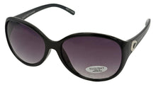 Load image into Gallery viewer, Ellen Tracy Womens Sunglass Black Plastic Rectangle Smoke ET 547 4