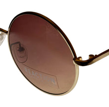 Load image into Gallery viewer, Kenneth Cole Reaction Mens Sunglass Round Gold Metal Gradient Lens KC1321 32F