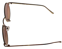 Load image into Gallery viewer, Kenneth Cole Reaction Mens Sunglass Round Gold Metal Gradient Lens KC1321 32F