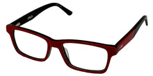 Load image into Gallery viewer, Fila Big Kids Red Rectangle Plastic Eyewear Frame VF9456. 48mm