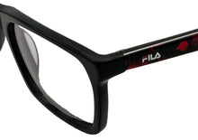 Load image into Gallery viewer, Fila Big Kids Black Rectangle Plastic Eyewear Frame VF1286. 0Z42. 47mm