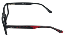 Load image into Gallery viewer, Fila Big Kids Black Rectangle Plastic Eyewear Frame VF1286. 0Z42. 47mm