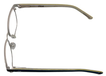 Load image into Gallery viewer, Fila Big Kids Teal Rectangle Metal Eyewear Frame VF9465. 48mm