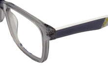 Load image into Gallery viewer, Fila Big Kids Grey Rectangle Plastic Eyewear Frame VF1184. 48mm