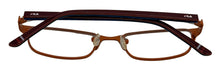 Load image into Gallery viewer, Fila Big Kids Black Orange Rectangle Metal Eyewear Frame VF9464. 0Z42. 47mm