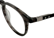 Load image into Gallery viewer, Jones New York Mens Grey Round Plastic Eyewear Frame, J538 48mm