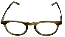 Load image into Gallery viewer, Jones New York Mens Olive Round Plastic Eyewear Frame, J538 48mm