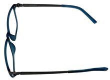 Load image into Gallery viewer, Jones New York Ophthalmic Mens Rectangle Blue Plastic Eyewear Frame, J527. 54mm