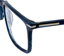 Load image into Gallery viewer, Jones New York Navy Mens Plastic Rectangle Eyewear Frame, J532. 57mm