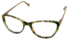 Load image into Gallery viewer, Lucky Womens Ophthalmic Cateye Plastic Brown Grey Frame D209 53mm