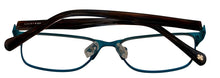 Load image into Gallery viewer, Lucky Womens Ophthalmic Eyeglass Rectangle Stainless Steel D101 Brown Metal 53mm