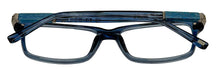 Load image into Gallery viewer, Jones New York Blue Mens Plastic Rectangle Eyewear Frame, 539. 55mm