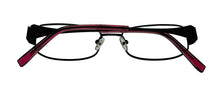 Load image into Gallery viewer, Converse Womens Black / Violet Ophthalmic Soft Rectangle Metal Frame K002 47mm Converse