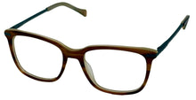 Load image into Gallery viewer, Lucky Brand Mens Brown Plastic Rectangle Metal Eyewear VLBD 827 48mm