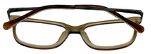 Load image into Gallery viewer, Lucky Brand Mens Brown Plastic Rectangle Metal Eyewear VLBD 827 48mm