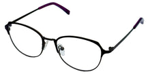 Load image into Gallery viewer, Jones New York Purple Mens Stainless Steel Metal Soft Square Eyewear J150. 47mm
