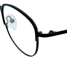 Load image into Gallery viewer, Jones New York Purple Mens Stainless Steel Metal Soft Square Eyewear J150. 47mm