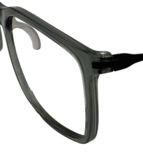 Load image into Gallery viewer, Tumi Mens Plastic Rectangle Teal Crystal Reading Glass VTU 803 2.5x